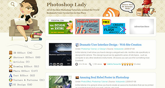 Photoshop Lady