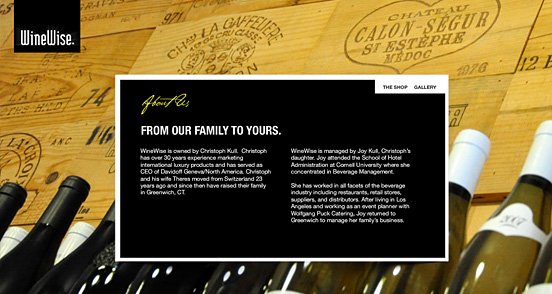 Wine Wise.