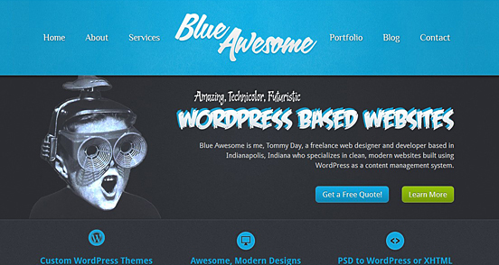 Blue Awesome