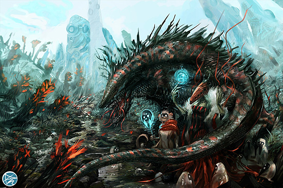 Baba Jaga and Sun Wukong