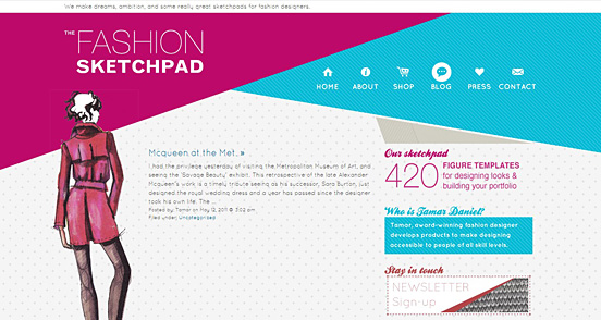 The Fashion Sketchpad