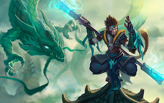 Wukong the Jade Dragon Splash Screen