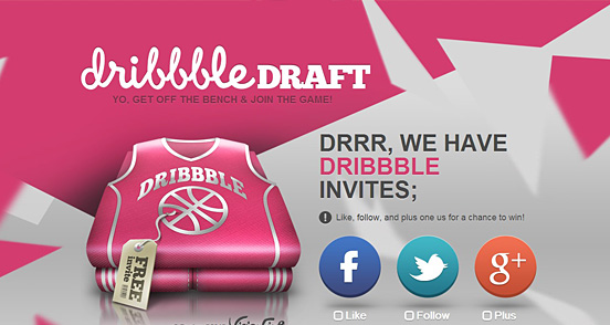 Dribbble Draft