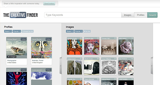 The Creative Finder