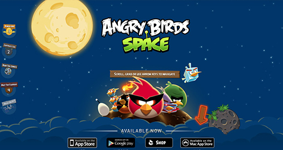 Angry Birds Space