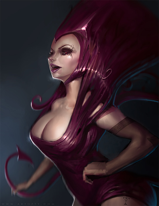 The Mauve Maiden