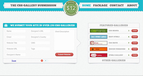 The Css Gallery Submission