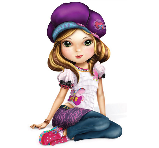 Teen Girl Character