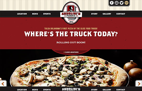 Andolini’s Pizzeria Food Truck