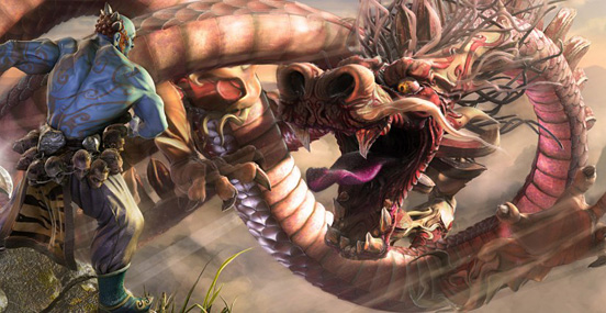 Yama and the Red Dragon