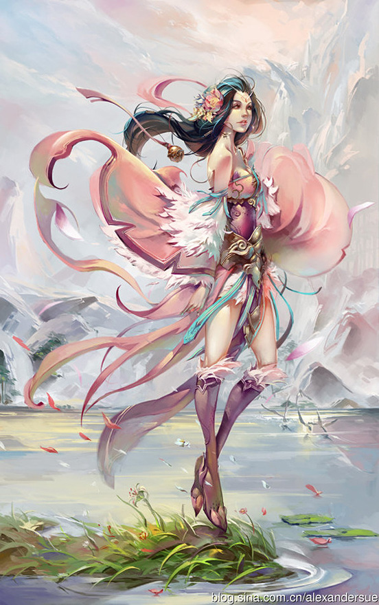 Oriental Female Mage