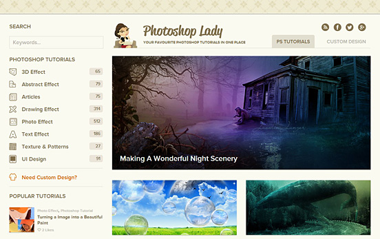 Photoshop Lady