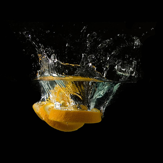 Orange in Water