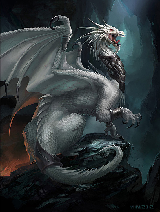 Albino Dragon