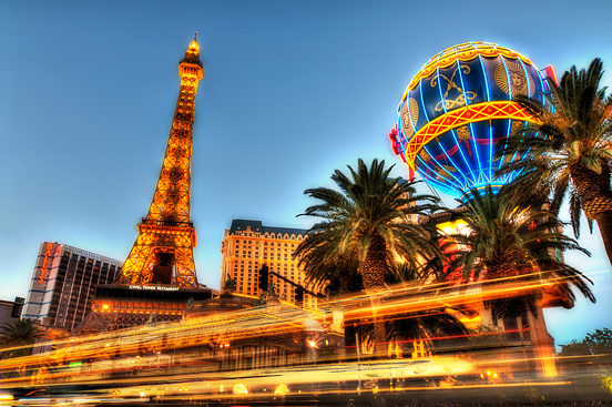 Light Trails on the Strip