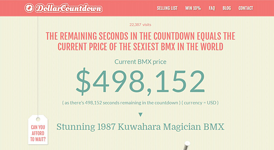 Dollar Countdown