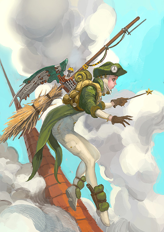 Of A Witch Flying