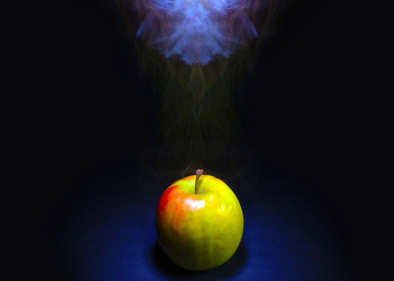 Apple Smoking In The Darkness
