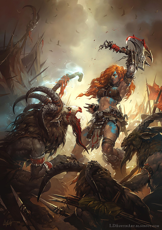 Barbarian and Goatman