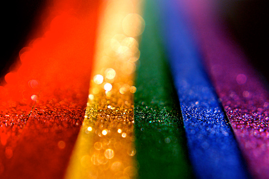 Textured Rainbokeh