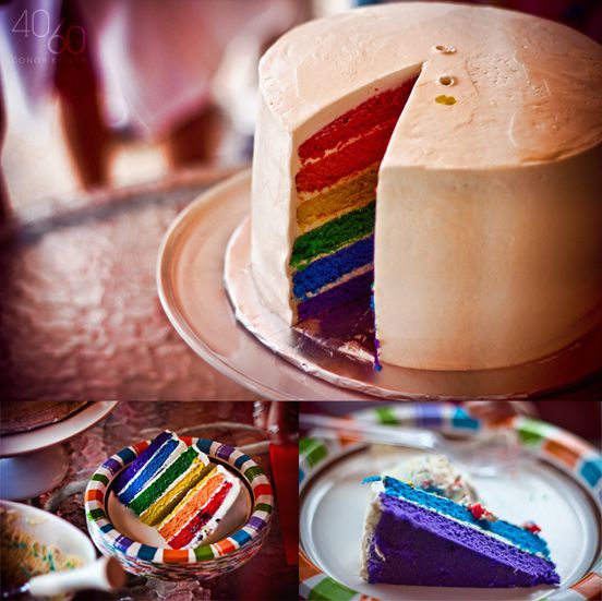 Rainbow Cake Surprise