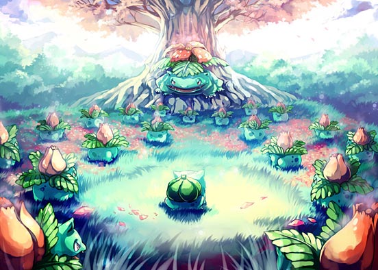 Bulbasaur Secret Garden