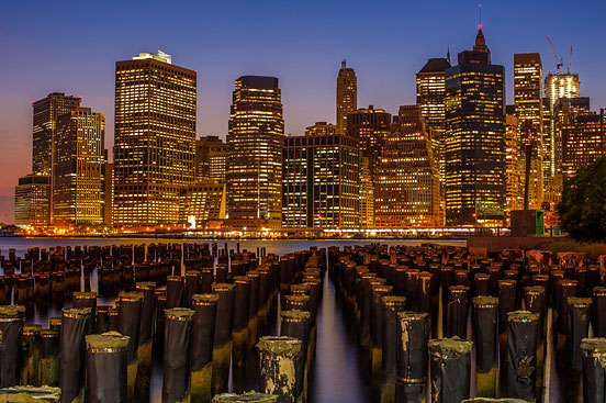 Brooklyn Bridge Park Pilings