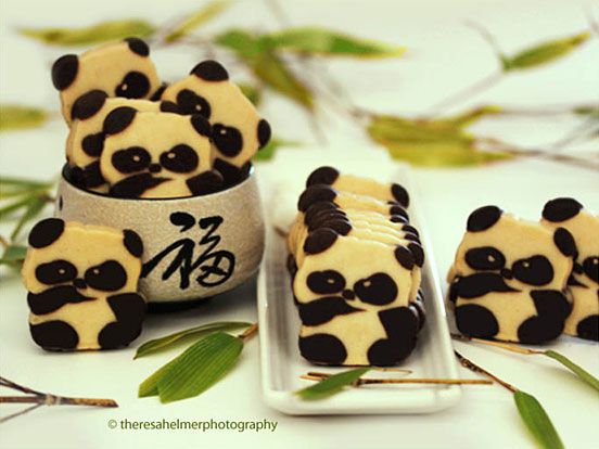 Adorable Panda Bear Cookies