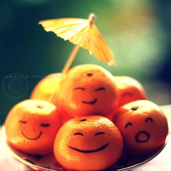 Mandarins Smile