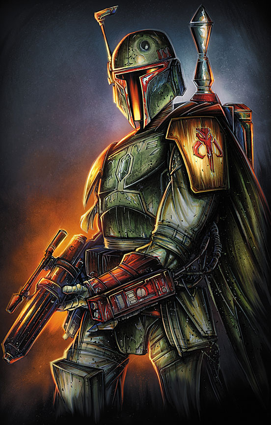 Boba Fett Satin Shot