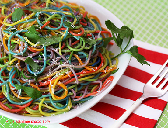 Rainbow Pasta