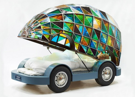 Sleeper Cars in Glass