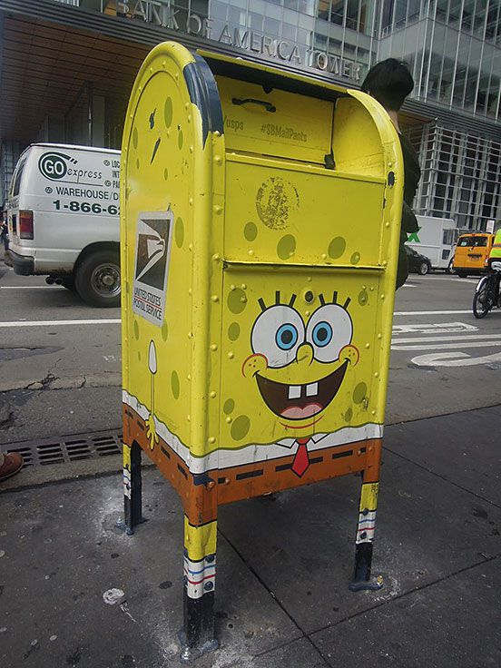 Spongebob Mailbox