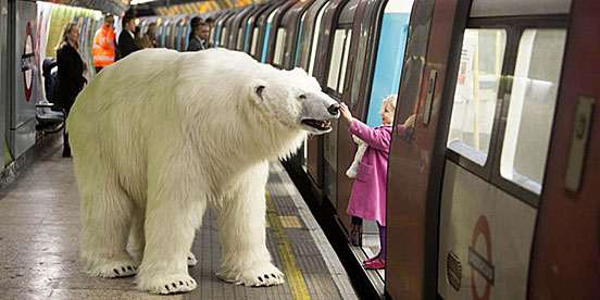 Animatronic Polar Bear