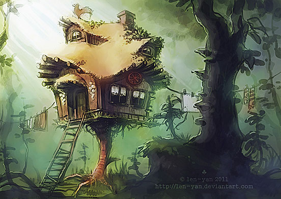 Hut on A Chicken Leg
