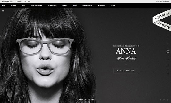 Giorgio Armani – Frames of Life