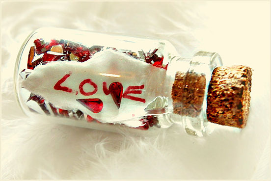 Message in Tiny Llittle Bottle