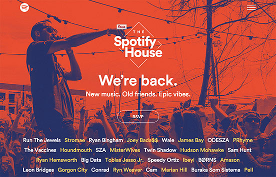 The Spotify House