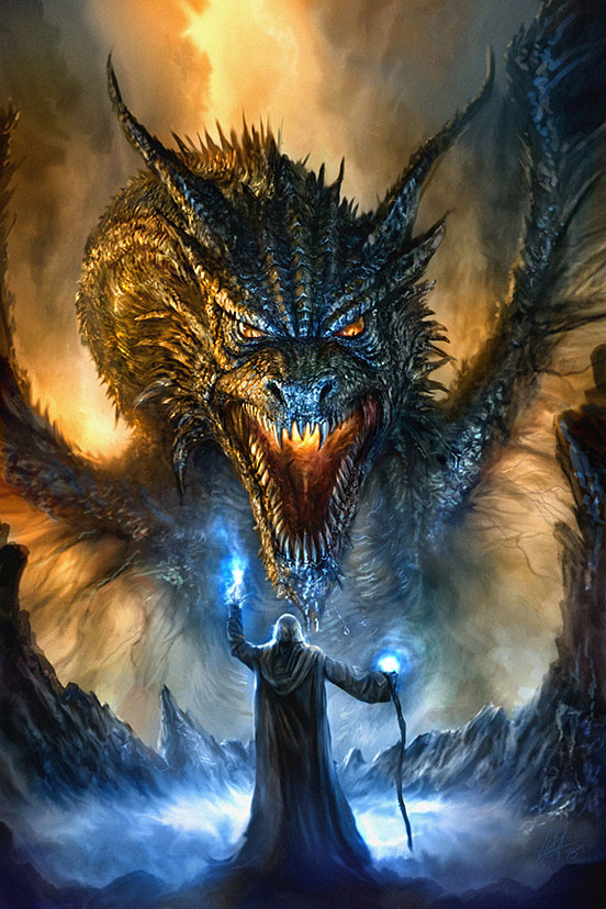 Revised Dragon Painting