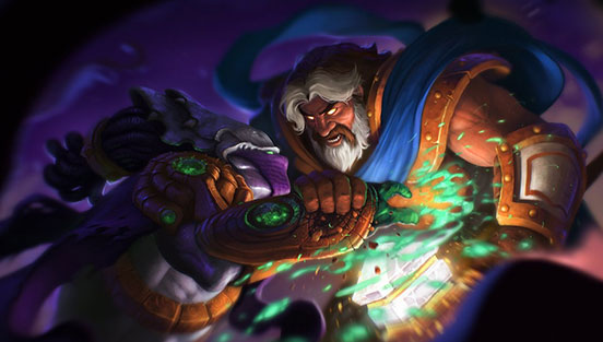 Uther and Zeratul Clash