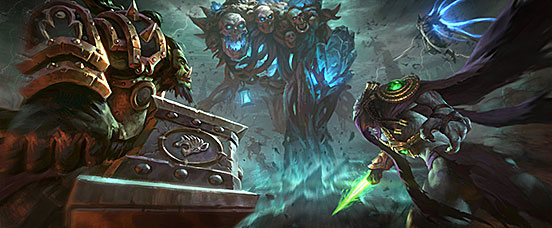 Battle Against Grave Golem