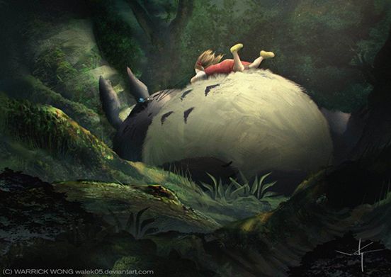 Totoro and Mei