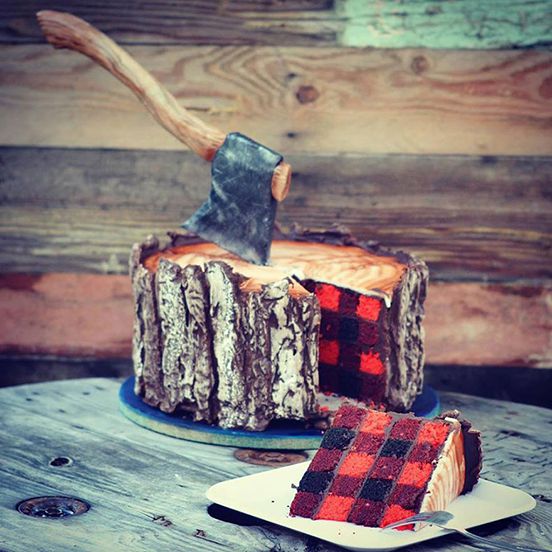 A Lumberjack Cake