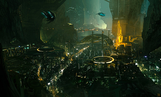 Lunar Cave City