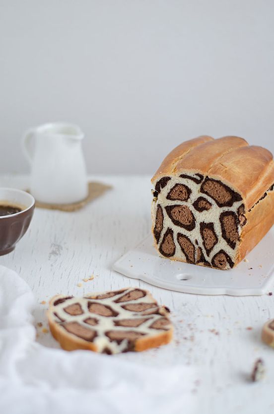 A Leopard Milk Bread