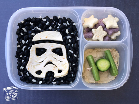 Stormtrooper Tortilla for Building your own darkside burrito