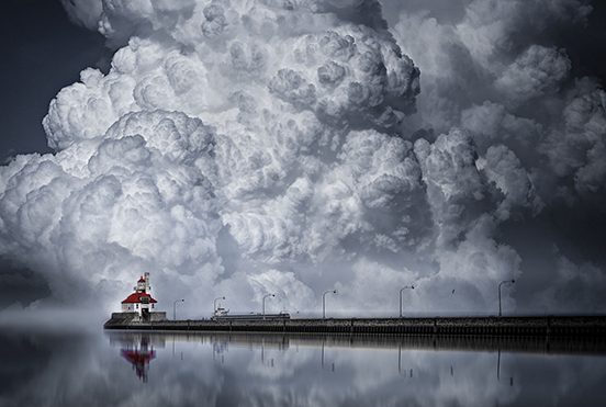 A Cloudy Day in Canal Park