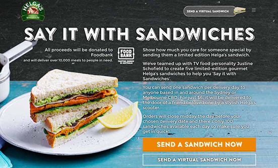 Helga’s Say It With Sandwiches